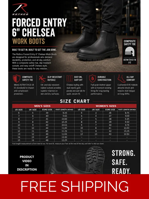 Chelsea Work Boots
